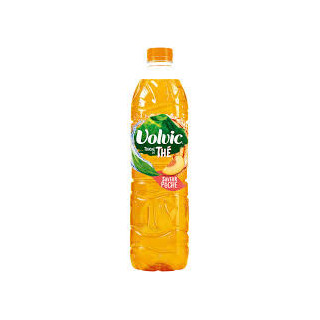Eau Volvic Touche de Thé Pêche - Bouteille de 1.5 litre