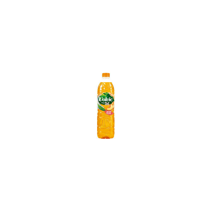 Eau Volvic Touche de Thé Pêche - Bouteille de 1.5 litre