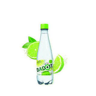 Eau gazeuse Badoit Citron Vert - Bouteille de 0.5 litre